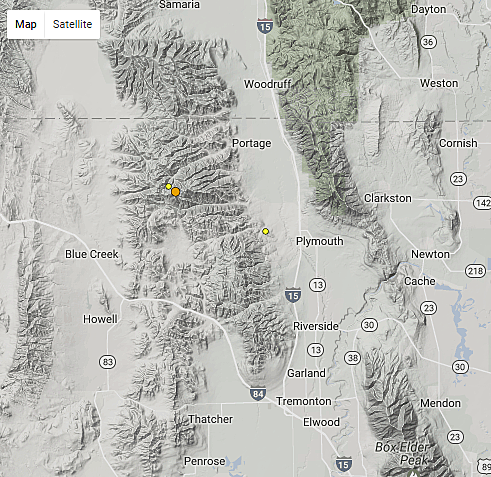 University of Utah/Google Maps